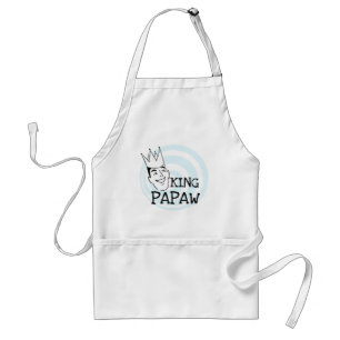 King Papaw T-shirts en cadeautjes Standaard Schort