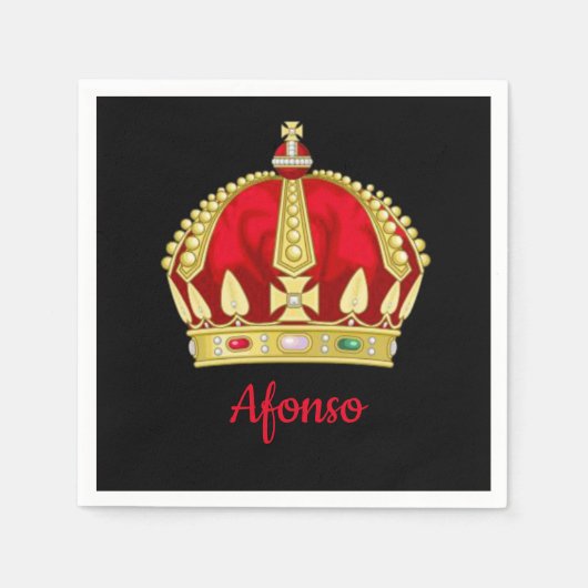 King Paper Napkins Servet (Voorkant)