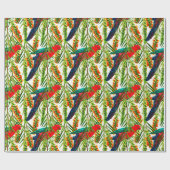 King Parrot Wrapping Paper Cadeaupapier (Vlak)