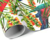 King Parrot Wrapping Paper Cadeaupapier (Rol Hoek)