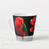 King Parrots in Love Latte Mok (Linkerhoek)