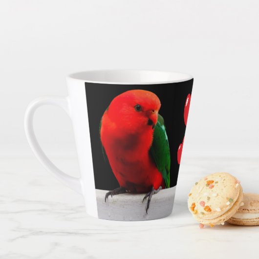 King Parrots in Love Latte Mok (In situ)
