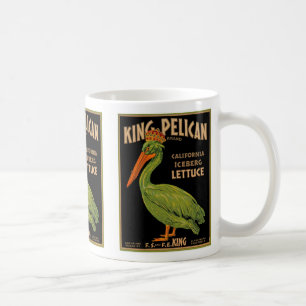 King Pelican Brand Lettuce Koffiemok