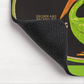 King Pelican California erwten krat label Muismat (Hoek)