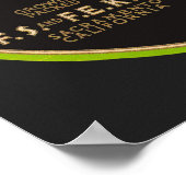 King Pelican California erwten krat label Poster (Hoek)