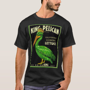 King Pelican California Lettuce - Vintage Produce T-shirt
