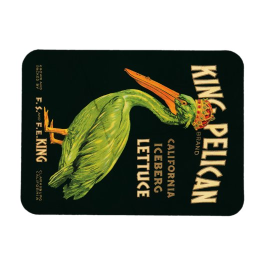 King Pelican Iceberg Magneet (Horizontaal)