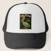 King Pelican  Label Trucker Pet (Voorkant)