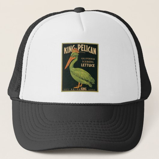 King Pelican  Label Trucker Pet (Voorkant)