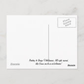 King Penguin Briefkaart (Achterkant)