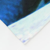 King Penguin Couple Fleece Deken (Hoek)