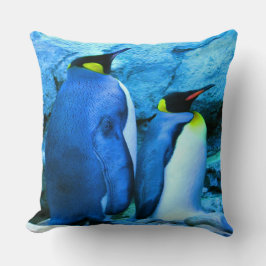 King Penguin Couple Kussen