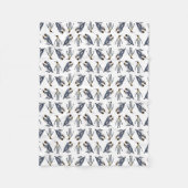 King Penguin Frenzy Fleece Blanket (kies kleur) (Voorkant)