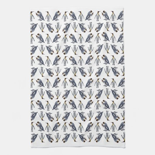 King Penguin Frenzy Kitchen Towel (kies kleur) Theedoek (Verticaal)