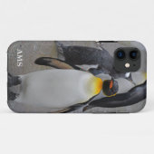 King Penguin & Friends Edinburgh Zoo Scotland Case-Mate iPhone Case (Achterkant (horizontaal))