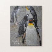 King Penguin & Friends Edinburgh Zoo Scotland Legpuzzel (Verticaal)