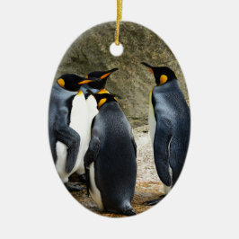 King Penguin Keramisch Ornament