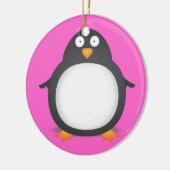 King Penguin Keramisch Ornament (Links)