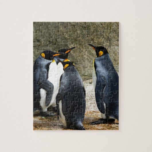 King Penguin Legpuzzel (Verticaal)