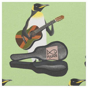 King Penguin Reggae Gitaar Stof