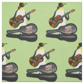 King Penguin Reggae Gitaar Stof (Swatch)