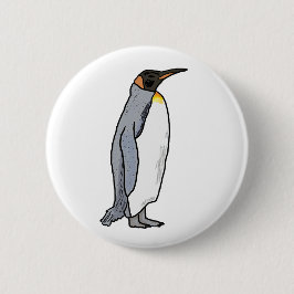 King Penguin Ronde Button 5,7 Cm