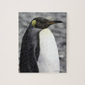King Penguin, Salisbury Plain, Zuid-Georgië Legpuzzel (Verticaal)