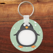 King Penguin Sleutelhanger (Voorkant)