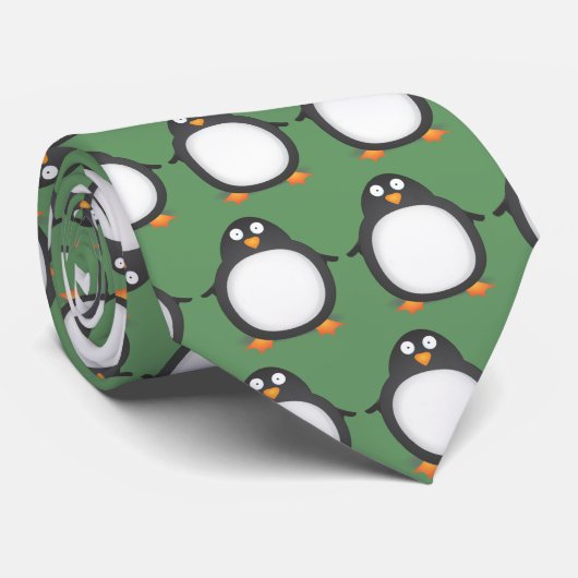 King Penguin Stropdas (Opgerold)