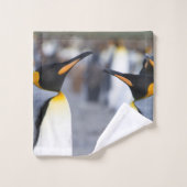 King Penguins Bad Handdoek (Wasdoekje)