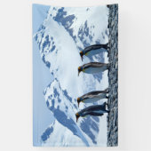 King Penguins in South Georgia Spandoek (Verticaal)