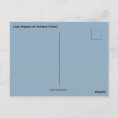 King Penguins on Falkland Islands Briefkaart (Achterkant)