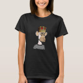 King Pet Monkey Animal Chimpanzee Primate G T-shirt (Voorkant)