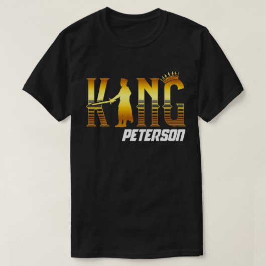 King Peterson Peterson T-shirt (Design voorkant)