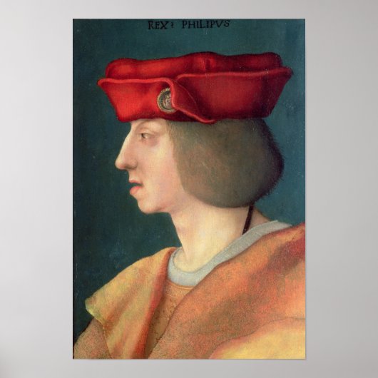 King Philip I "The Handsome" Spanje Poster (Voorkant)