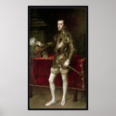 King Philip II 1550 Poster (Voorkant)