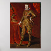 KING Philip IV in Parade Armor (1605-1665) Poster (Voorkant)
