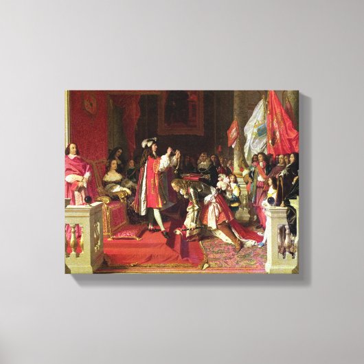 King Philip V van Spanje Canvas Afdruk (Voorkant)