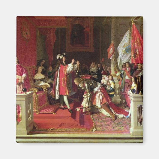 King Philip V van Spanje Magneet (Voorkant)