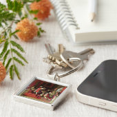 King Philip V van Spanje Sleutelhanger (Zijkant)