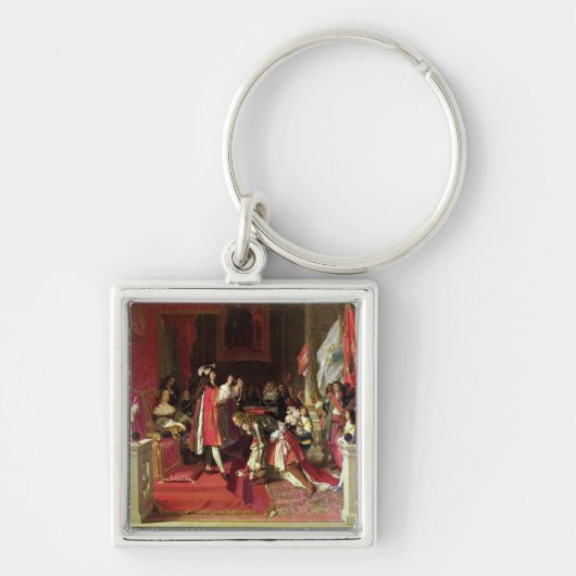 King Philip V van Spanje Sleutelhanger (Voorkant)