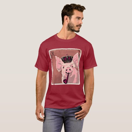 King Pig T-Shirt (Voorkant volledig)
