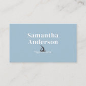 King Pigeon Pose - Yoga Instructeur Visitekaartje (Voorkant)