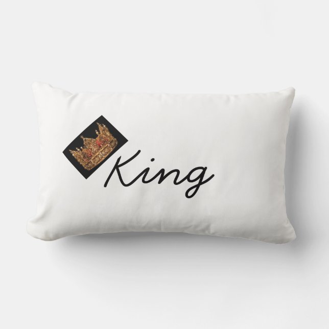 King Pillow-For hem Kussen (Voorkant)