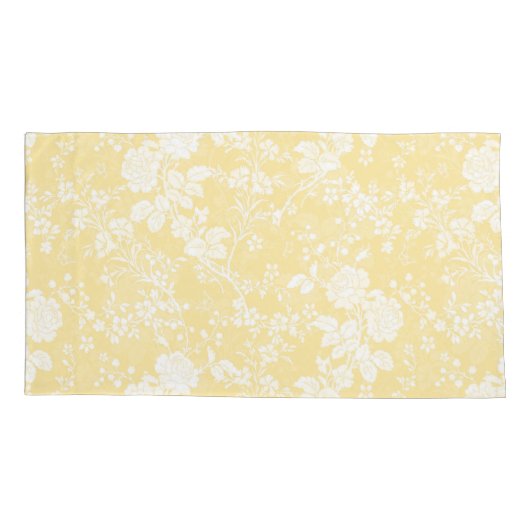 King Pillowcase Pair in Bridal Suite buttercup Kussensloop (Achterkant-Links)