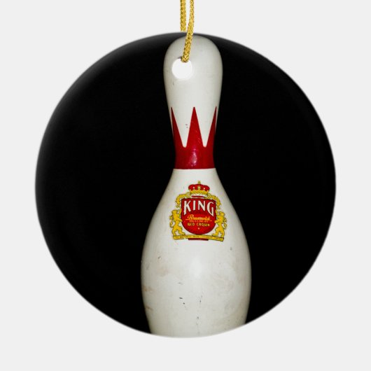 King Pin Keramisch Ornament (Voorkant)