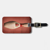 King Pin op Red Bagagelabel (Voorkant horizontaal)