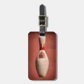 King Pin op Red Bagagelabel (Voorkant verticaal)