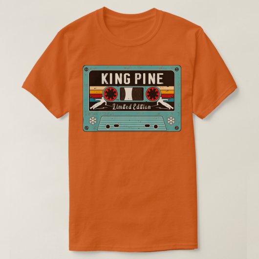 King Pine New Hampshire T-shirt (Design voorkant)