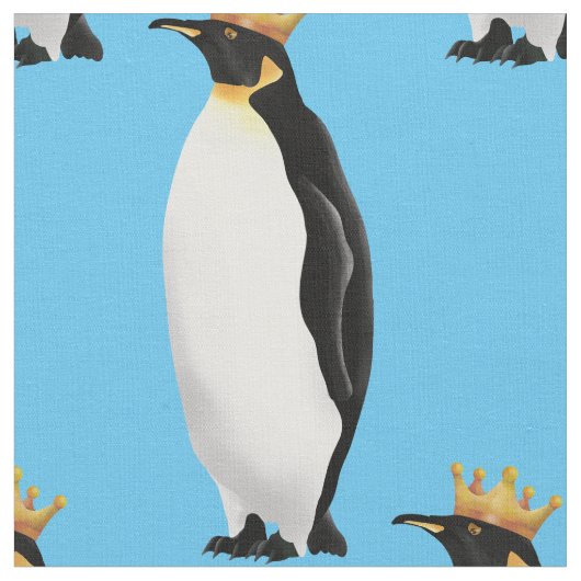 King pinguin stof (Close Up)